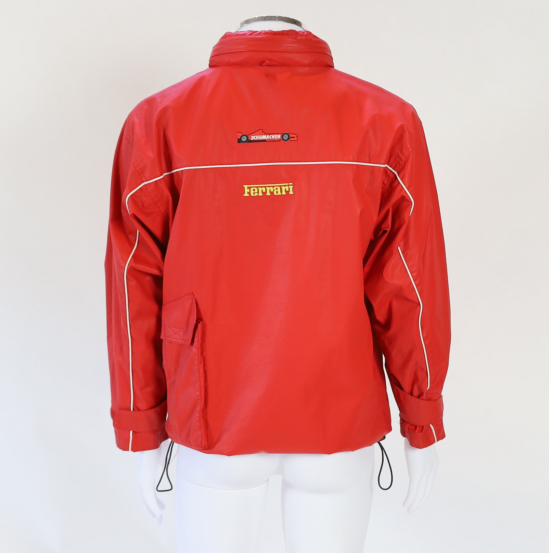 A Ferrari, Michael Schumacher red pullover jacket, size S loose fit